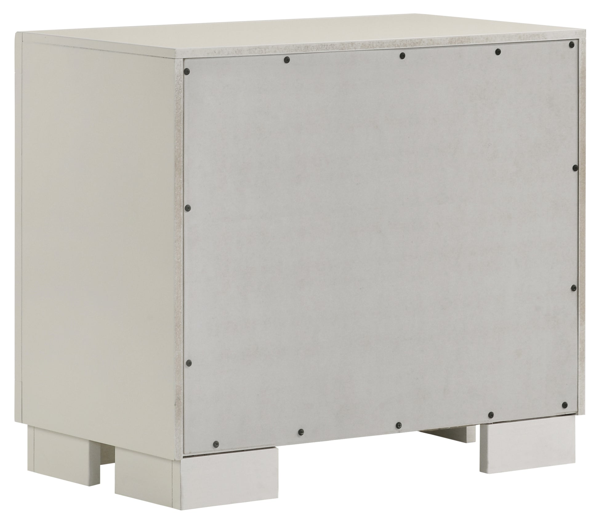 Jessica 6-piece Queen LED Bedroom Set Snow White - Discount Furniture Connection