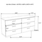 Felicity 4-piece Eastern King Bedroom Set White High Gloss - Discount Furniture Connection