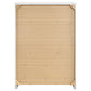 Felicity 5-drawer Bedroom Chest White High Gloss - Discount Furniture Connection