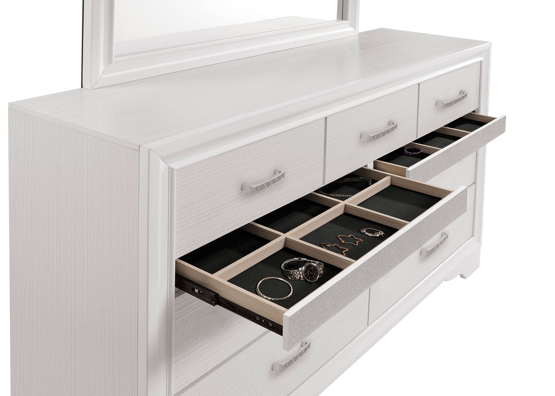 Miranda 5-piece Full Bedroom Set White - Discount Furniture Connection