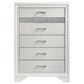 Miranda 5-piece Full Bedroom Set White - Discount Furniture Connection