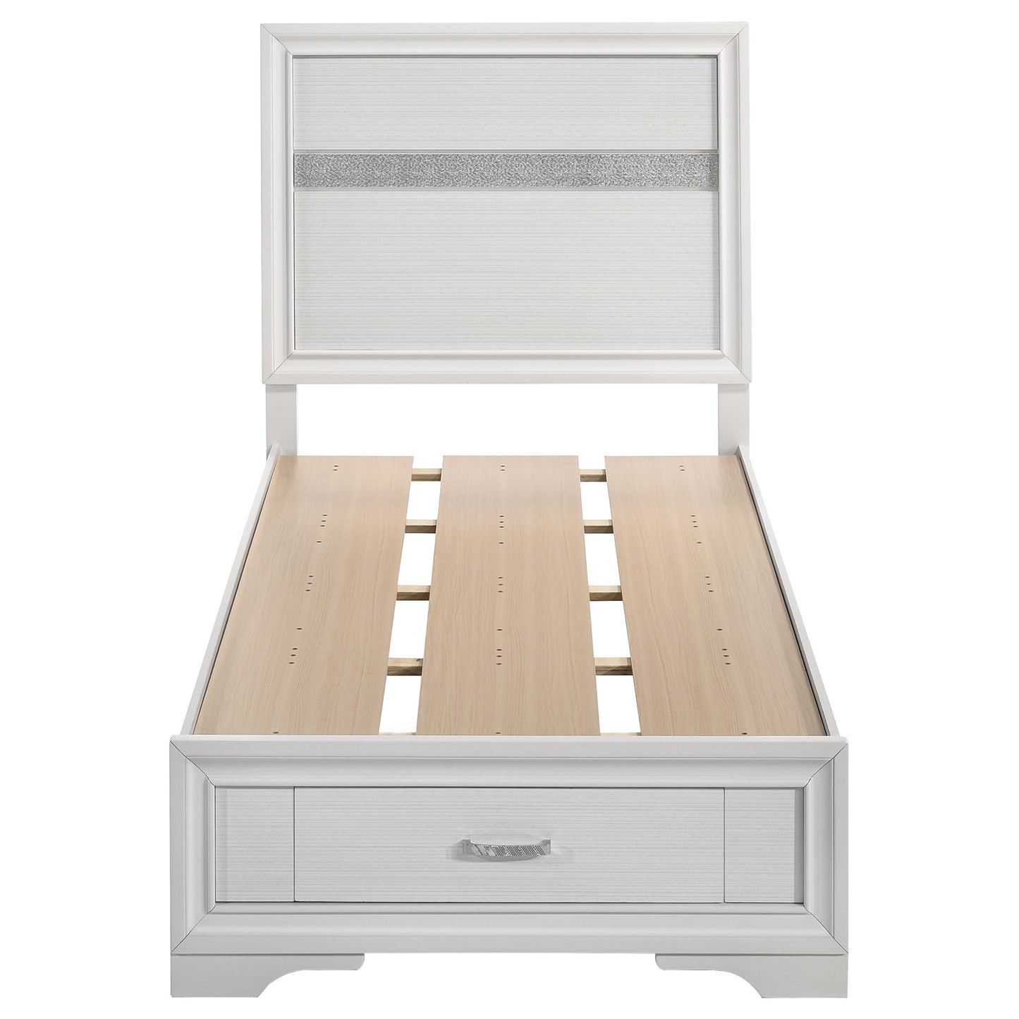 Miranda 4-piece Twin Bedroom Set White - Discount Furniture Connection