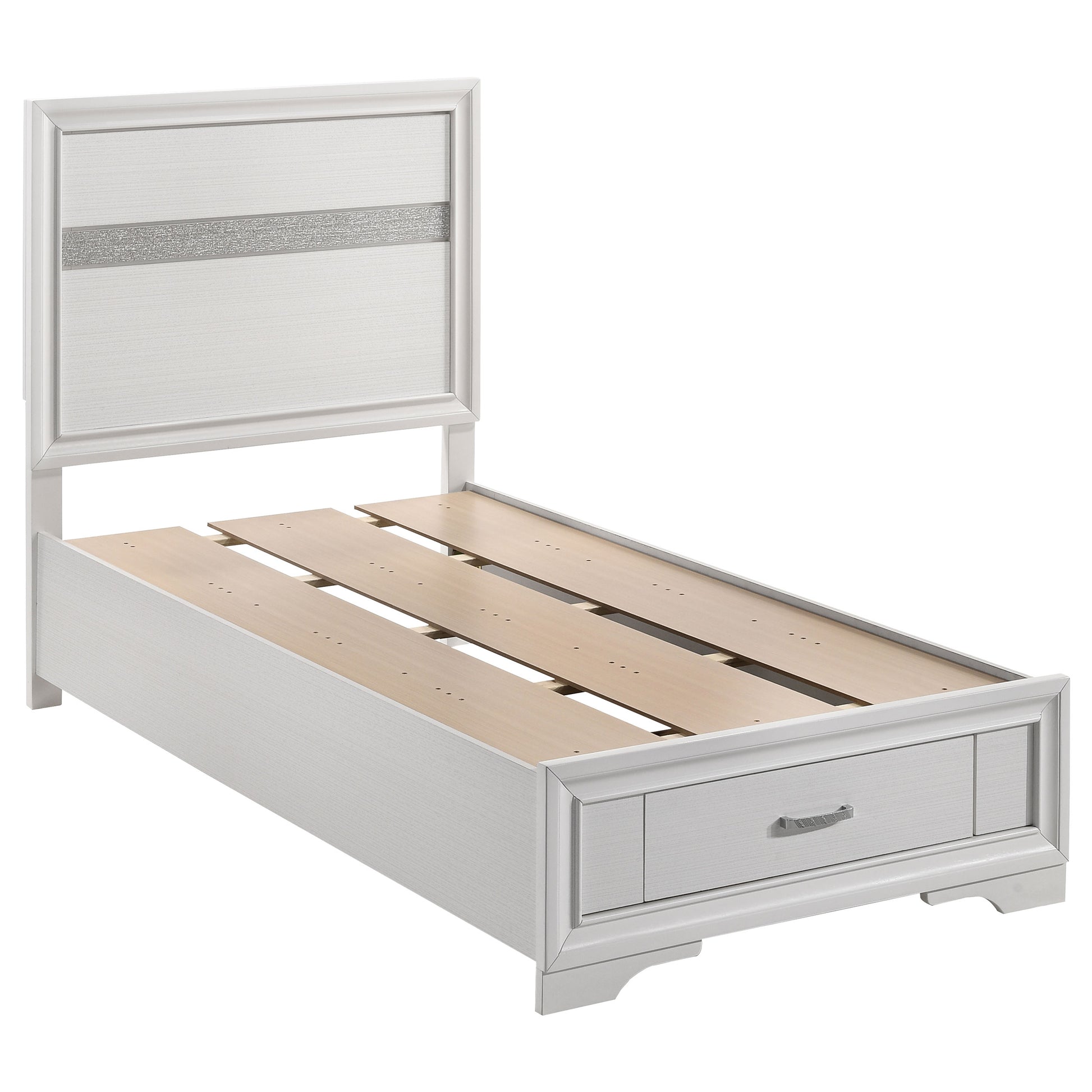 Miranda 4-piece Twin Bedroom Set White - Discount Furniture Connection