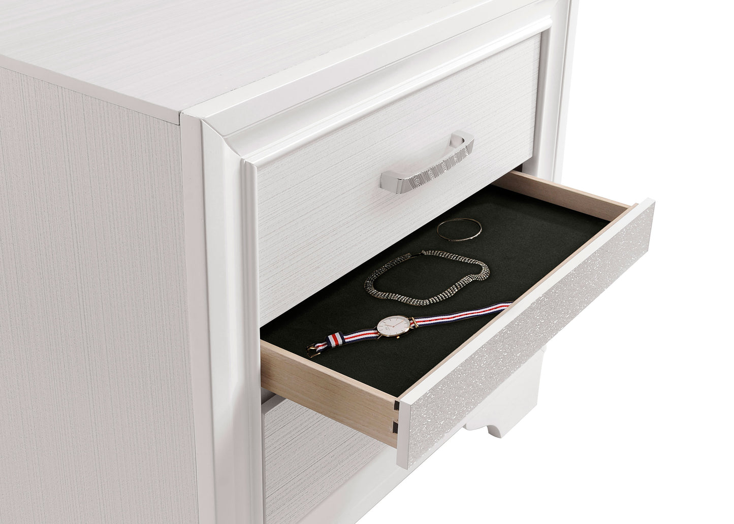 Miranda 4-piece Twin Bedroom Set White - Discount Furniture Connection