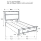 Miranda 4-piece Twin Bedroom Set White - Discount Furniture Connection