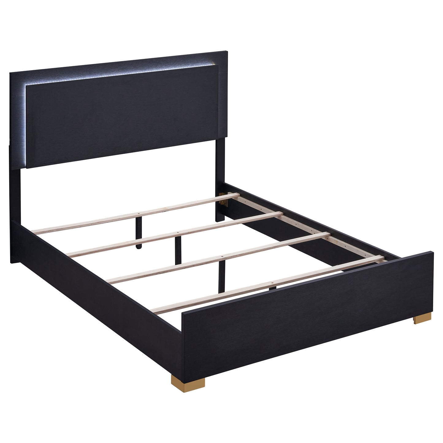 Marceline 5-piece Full Bedroom Set Black - Discount Furniture Connection