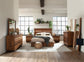 Winslow 5-piece Queen Bedroom Set Smokey Walnut - Discount Furniture Connection