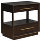 Durango 2-drawer Nightstand Smoked Peppercorn - Discount Furniture Connection
