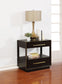 Durango 2-drawer Nightstand Smoked Peppercorn - Discount Furniture Connection