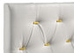 Kendall Upholstered California King Panel Bed White - Discount Furniture Connection