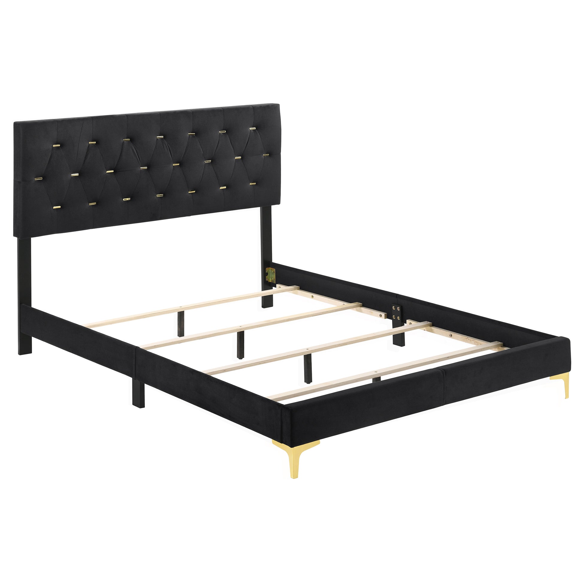 Kendall 5-piece Eastern King Bedroom Set Black - Discount Furniture Connection