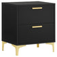 Kendall 5-piece Eastern King Bedroom Set Black - Discount Furniture Connection