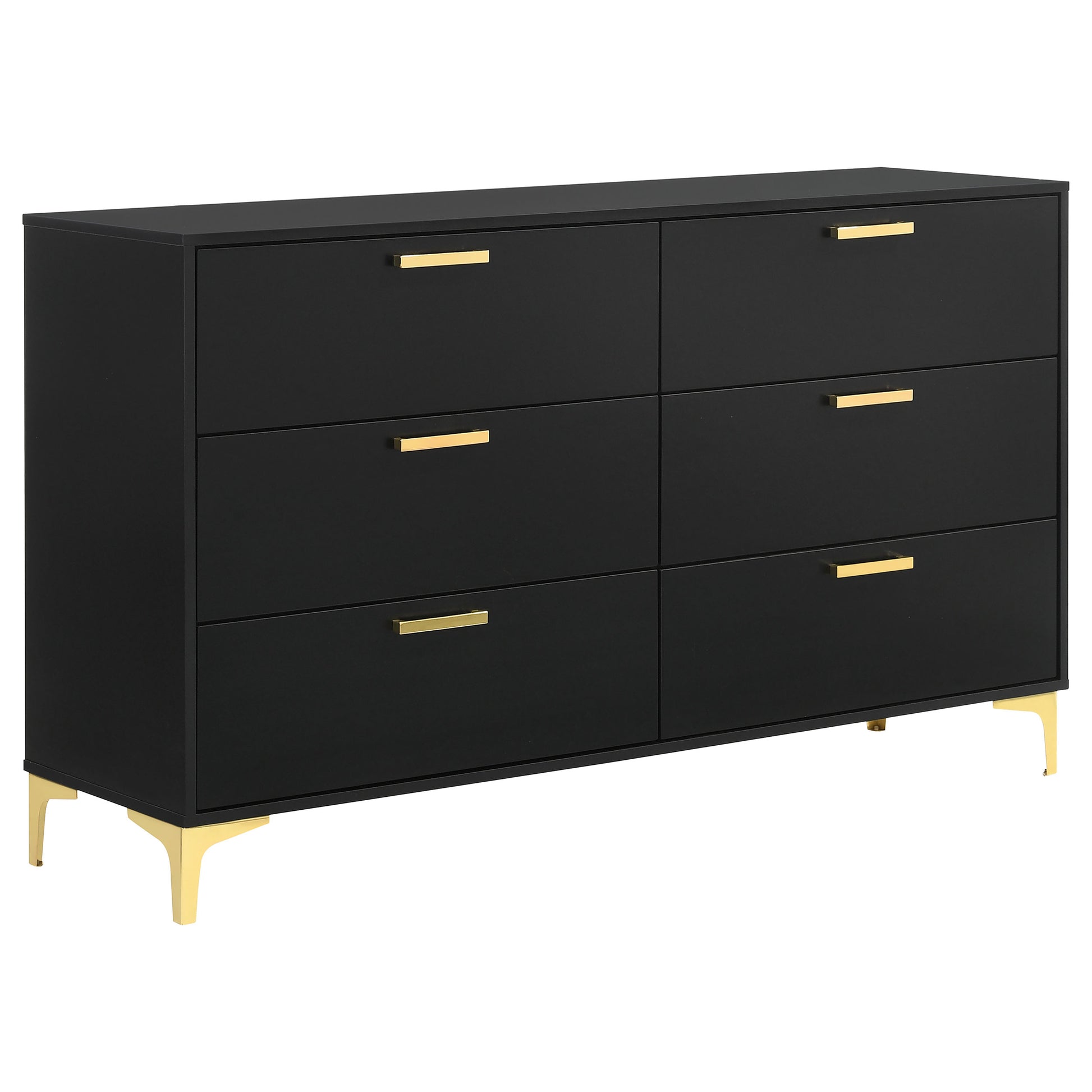 Kendall 5-piece Eastern King Bedroom Set Black - Discount Furniture Connection