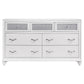 Barzini 4-piece Eastern King Bedroom Set White - Discount Furniture Connection
