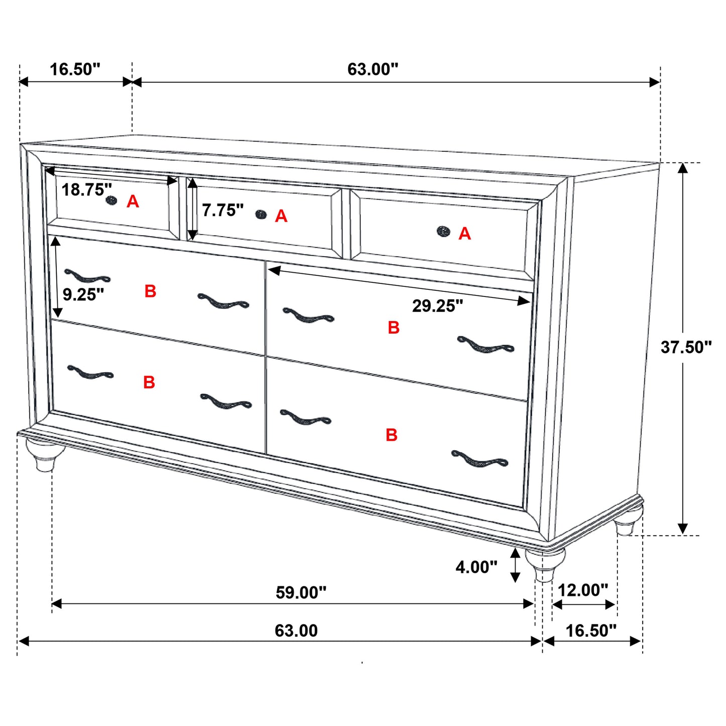 Barzini 5-piece Eastern King Bedroom Set White - Discount Furniture Connection