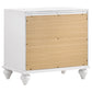 Barzini 5-piece California King Bedroom Set White - Discount Furniture Connection