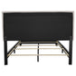 Boyd Upholstered Full Panel Bed Ivory - Discount Furniture Connection