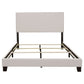Boyd Upholstered Queen Panel Bed Ivory - Discount Furniture Connection