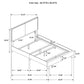 Boyd Upholstered Queen Panel Bed Ivory - Discount Furniture Connection
