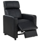 Toohey Upholstered Tufted Recliner Living Room Set Black - Discount Furniture Connection