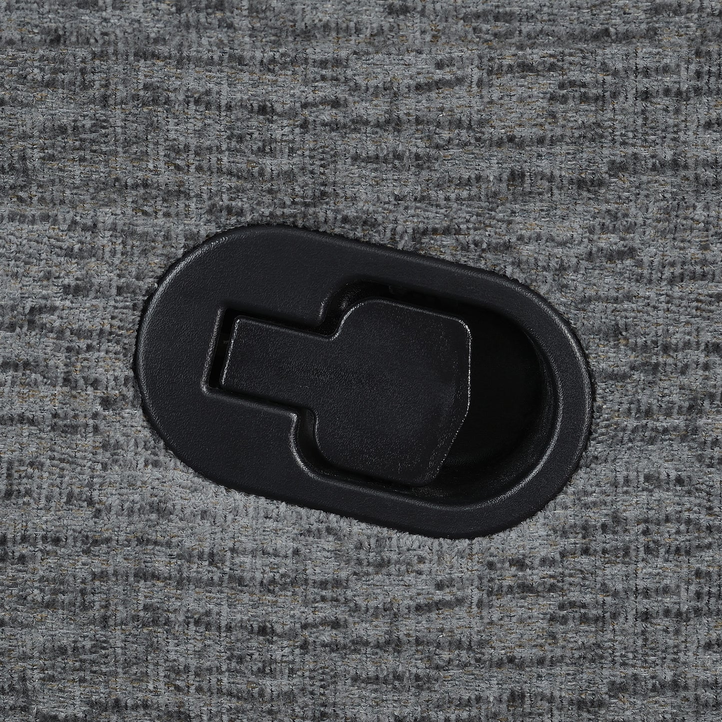 Bahrain Upholstered Motion Loveseat Charcoal - Discount Furniture Connection