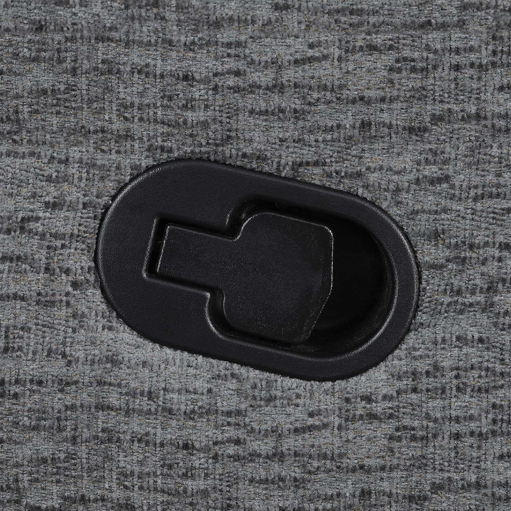 Bahrain Upholstered Motion Loveseat Charcoal - Discount Furniture Connection