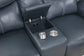Sloane 3-piece Upholstered Reclining Sofa Set Blue - Discount Furniture Connection