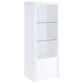 Jude 3-piece 71-inch TV Entertainment Center White High Gloss