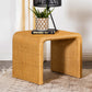 Cahya Square Woven Rattan End Table Natural - Discount Furniture Connection