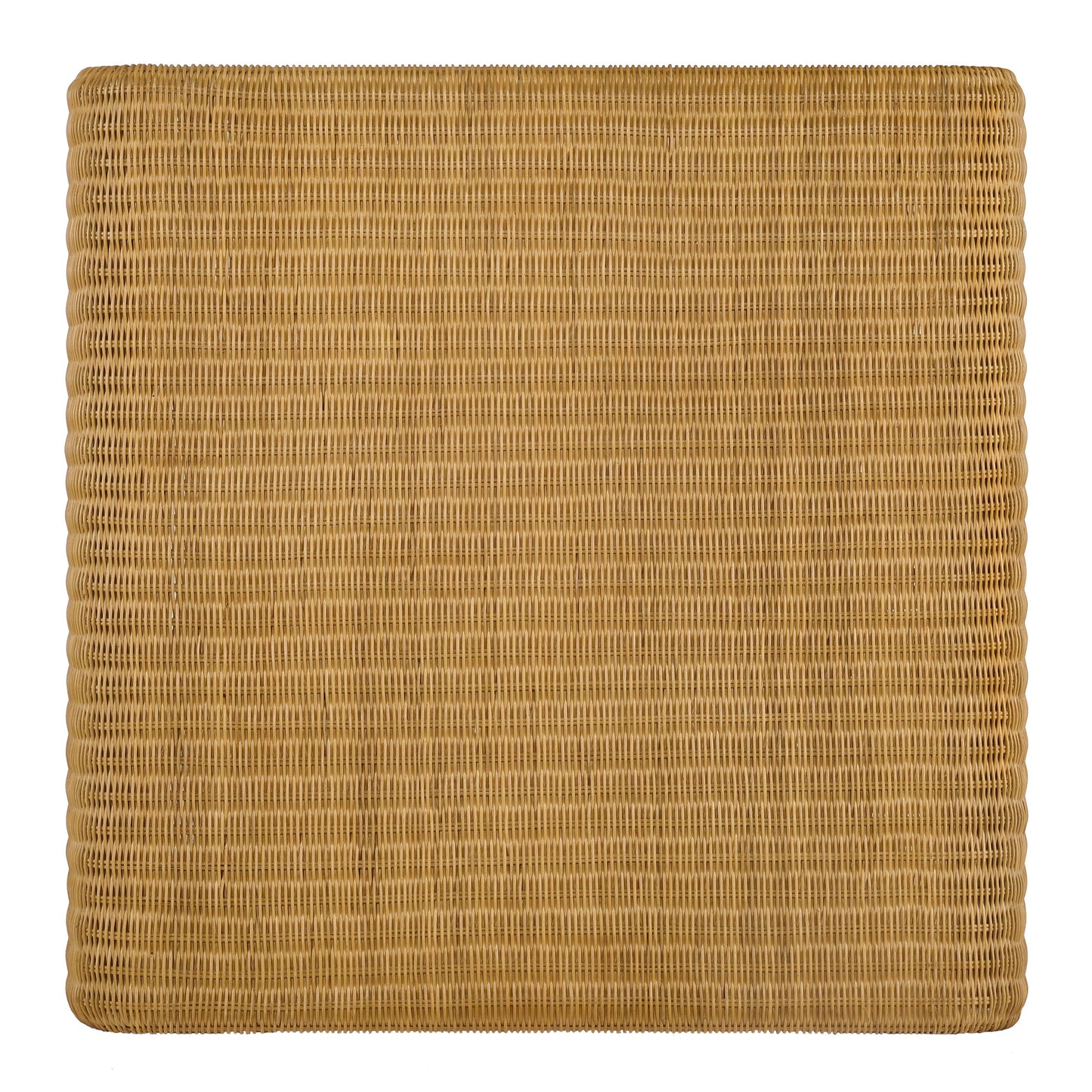 Cahya Square Woven Rattan Coffee Table Natural - Discount Furniture Connection