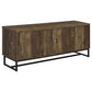 Myles 2-door Engineered Wood 60-inch TV Stand Rustic Oak - Discount Furniture Connection