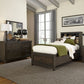 Twin Bookcase Bed, Dresser & Mirror