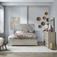King Panel Bed, Dresser & Mirror