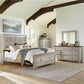 Opt Queen Panel Bed, Dresser & Mirror, Chest