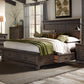 King Two Sided Storage Bed