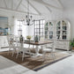 7 Piece Trestle Table Set