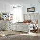 King California Panel Bed, Dresser & Mirror
