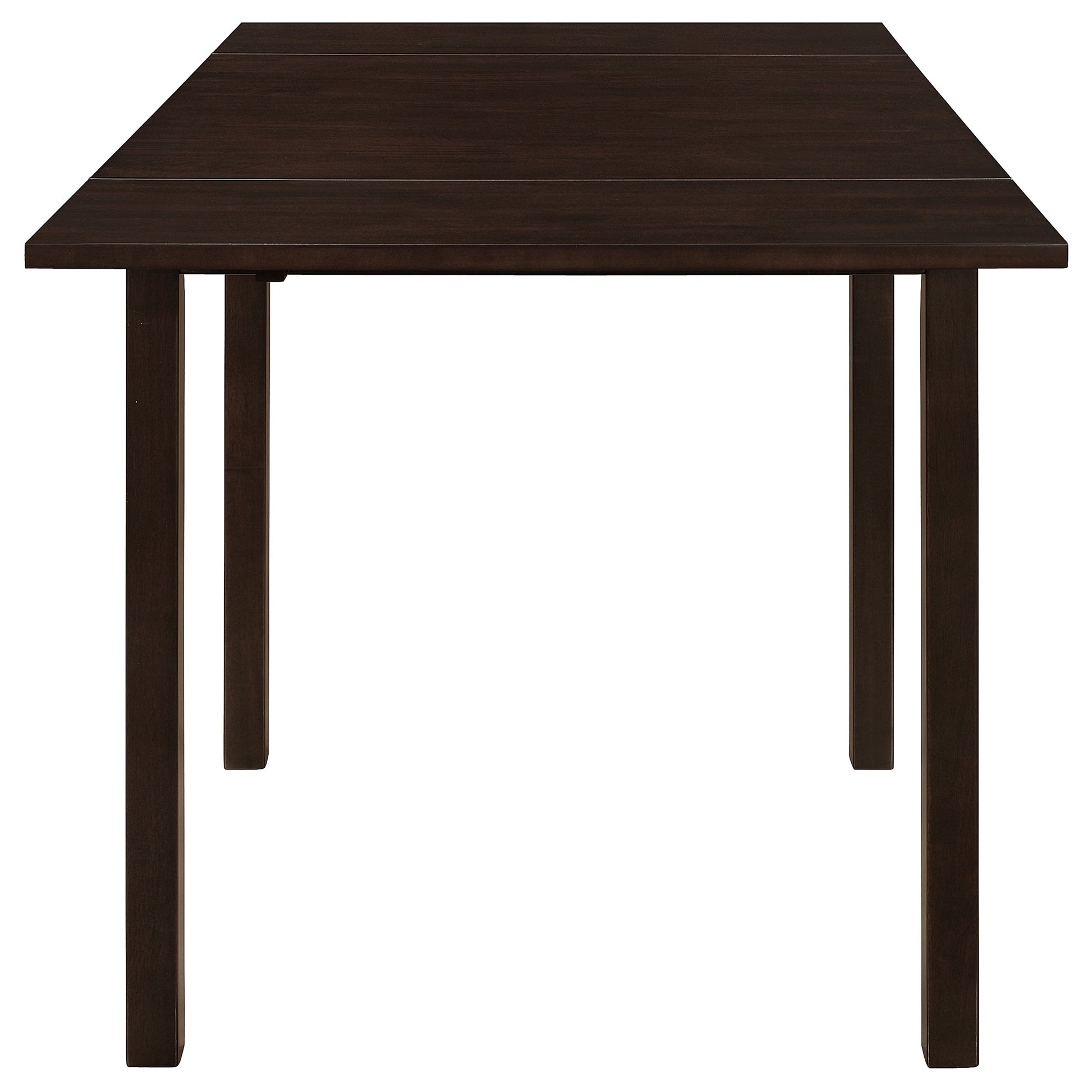 Kelso 3-piece Drop Leaf Dining Table Set Cappuccino and Tan - Discount Furniture Connection