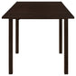 Kelso 3-piece Drop Leaf Dining Table Set Cappuccino and Tan - Discount Furniture Connection