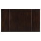 Kelso 3-piece Drop Leaf Dining Table Set Cappuccino and Tan - Discount Furniture Connection