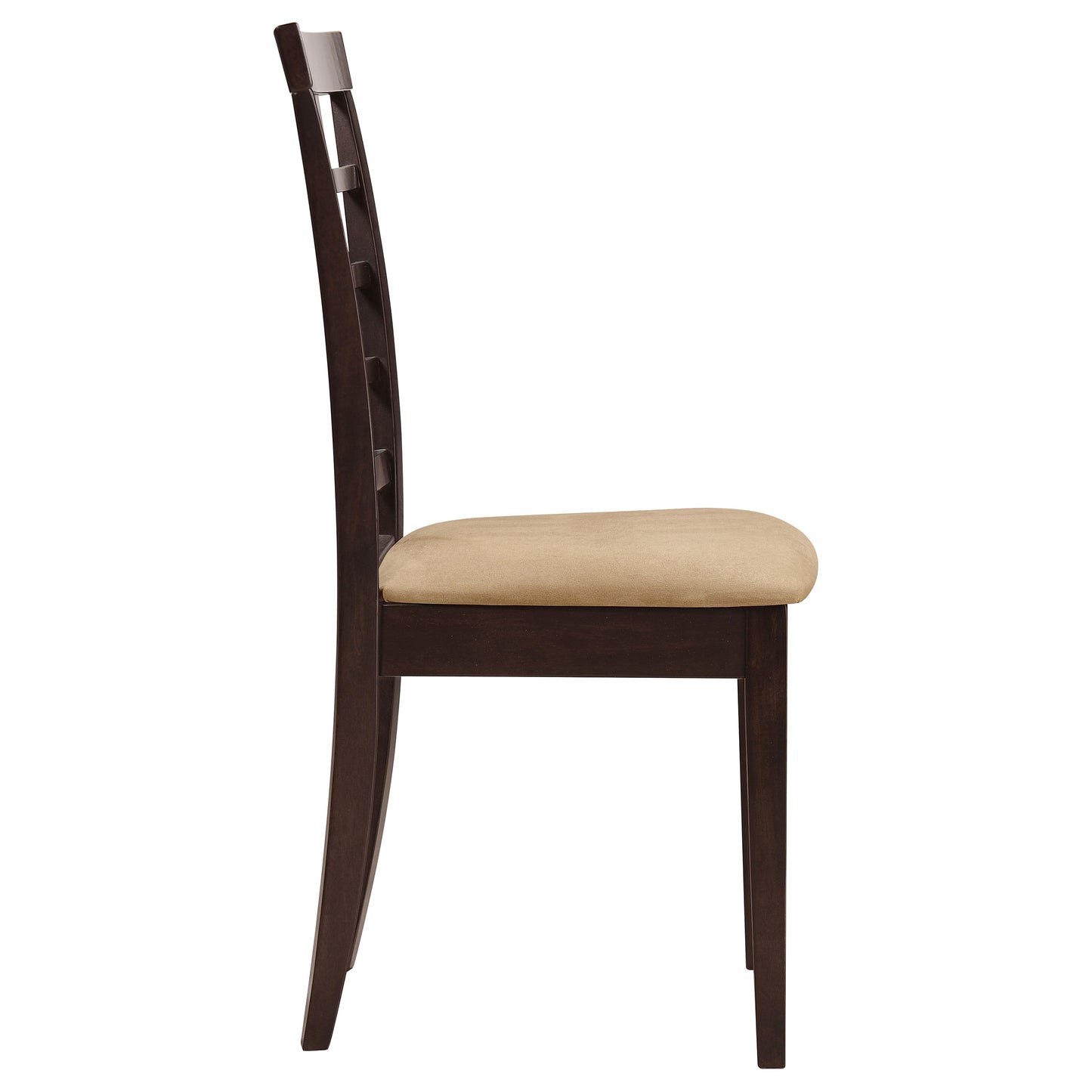 Kelso 3-piece Drop Leaf Dining Table Set Cappuccino and Tan - Discount Furniture Connection