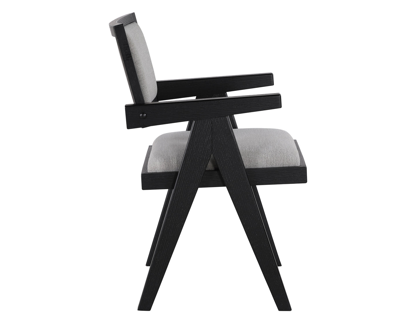 Magnolia Arm Chair, Black