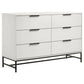 Sonora 4-piece California King Bedroom Set White - Discount Furniture Connection