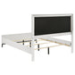 Sonora Queen Upholstered Panel Bed White - Discount Furniture Connection
