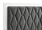 Sonora Queen Upholstered Panel Bed White - Discount Furniture Connection