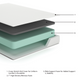Chime 8 Inch Memory Foam  Mattress - Discount Furniture Connection