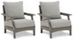 Visola Lounge Chair w/Cushion (2/CN) - Discount Furniture Connection