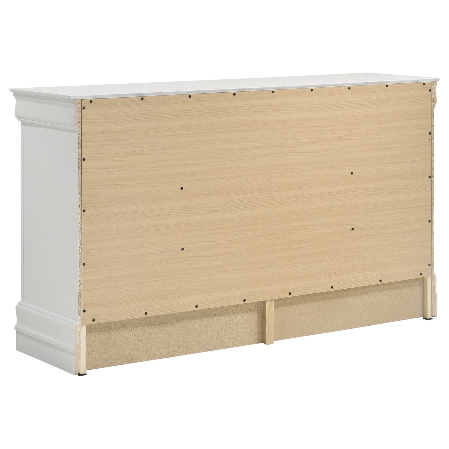 Louis Philippe 4-piece Full Bedroom Set White - Discount Furniture Connection