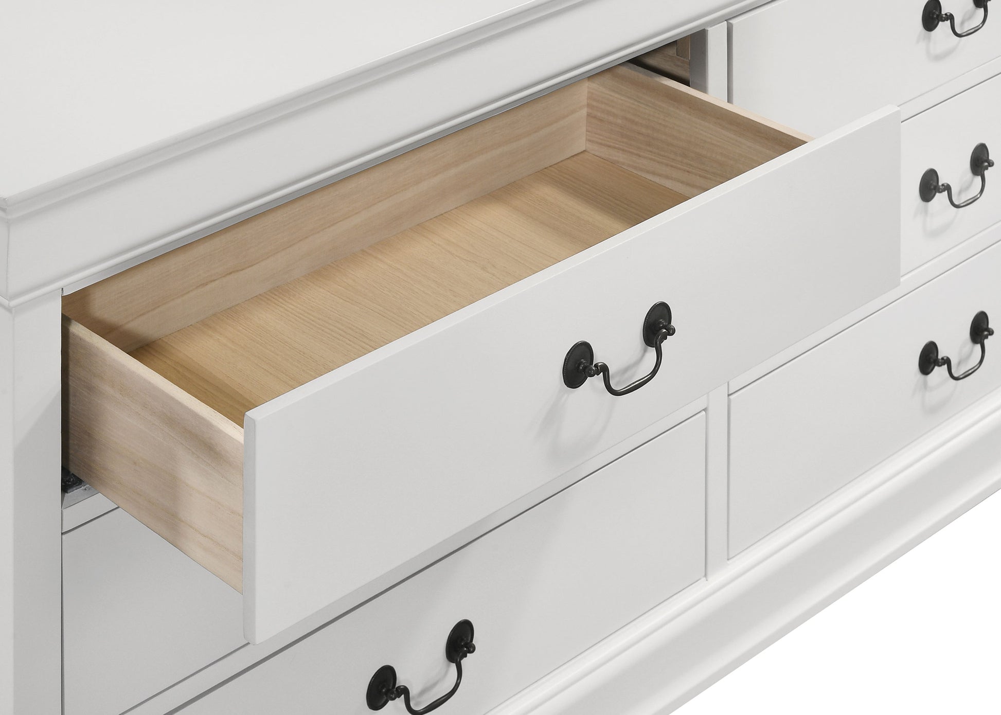 Louis Philippe 4-piece Full Bedroom Set White - Discount Furniture Connection