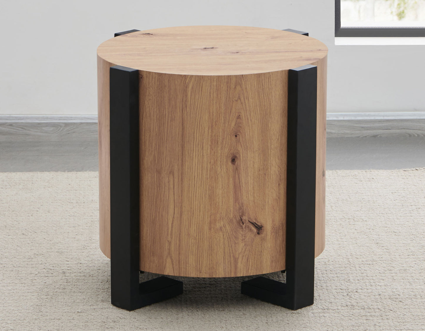 Darcie, End Table, Faux-Wood